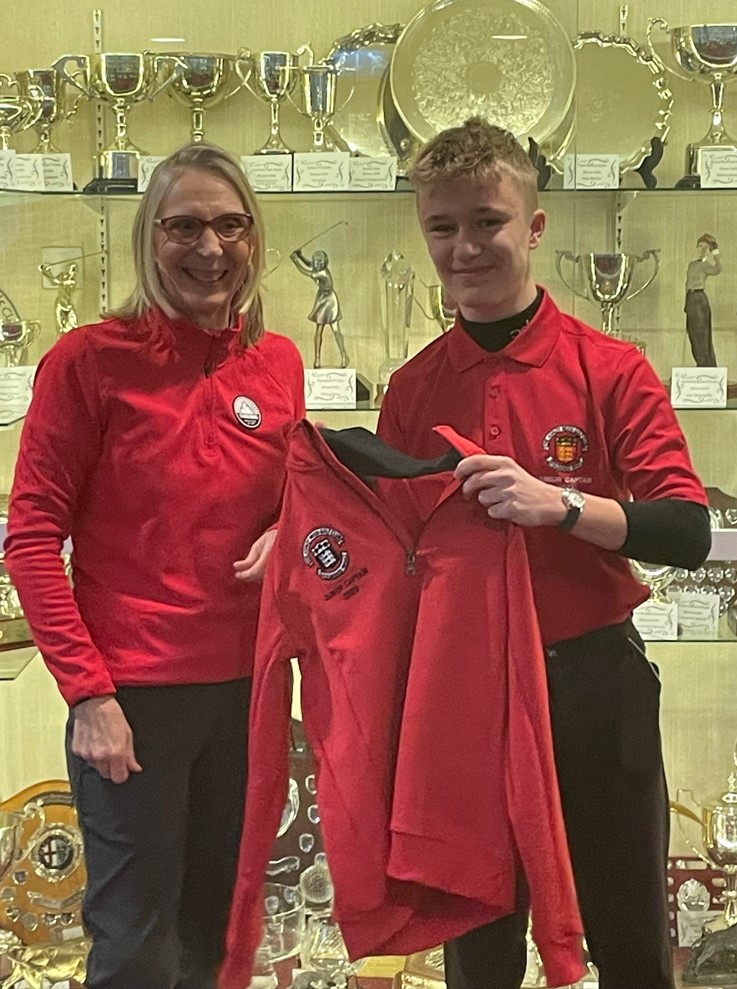 Junior Captains Jacket Handover