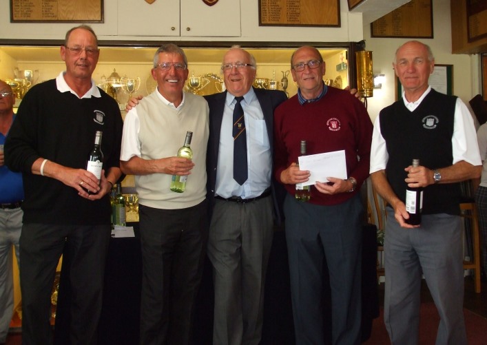 Presidents Day 3rd Place John Cousens Barry Taylor Andy Dobie Jeff Evans 58.7