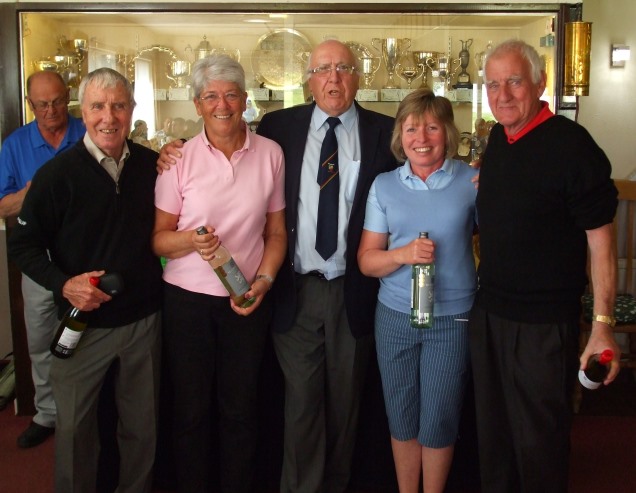 Presidents day Mystery Prize 1st Place Eddie Narbett Roy Swann Nelda Oakes Val Carder