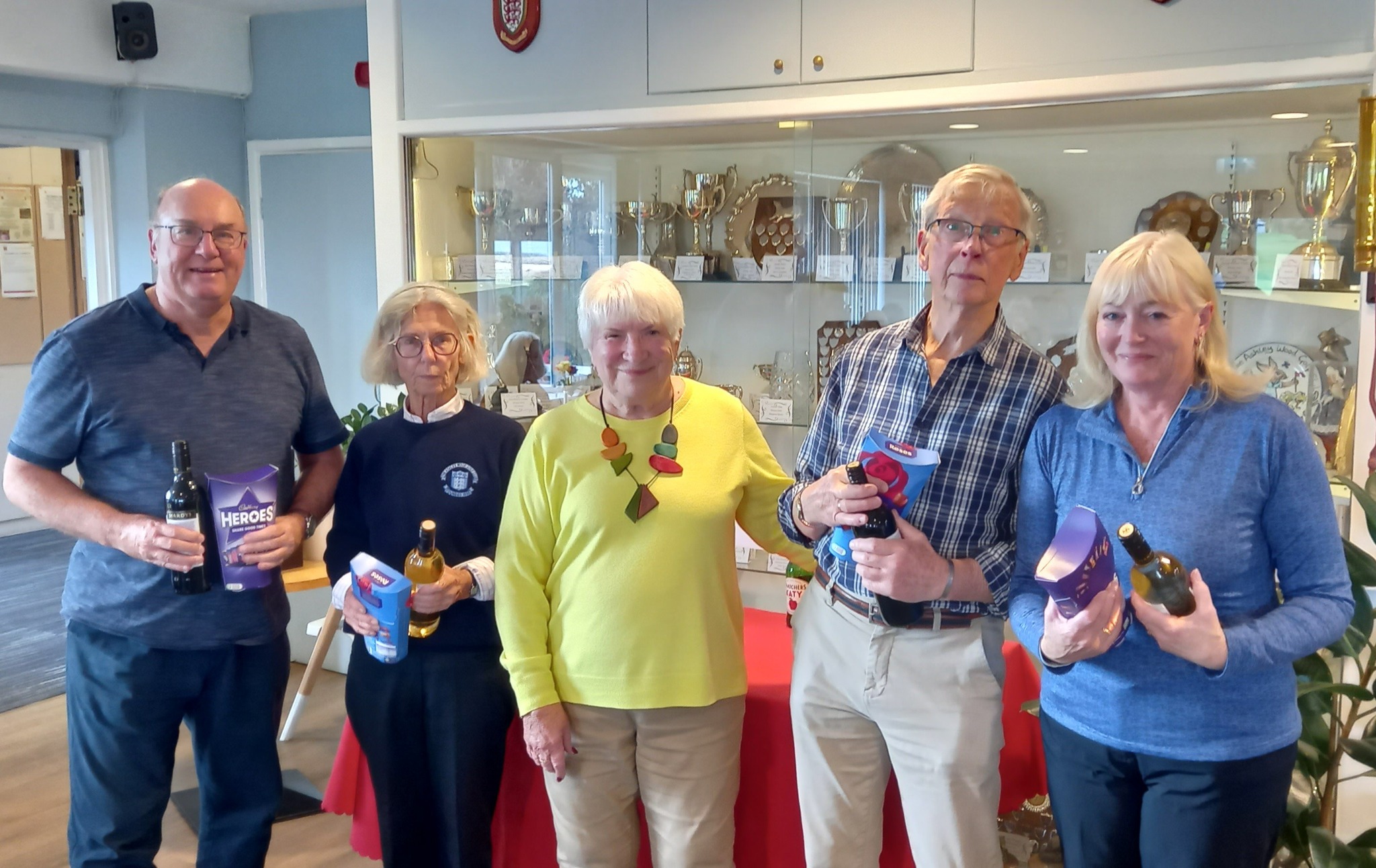 Seniors Ladies Texas Scrmable Second 16.10.25