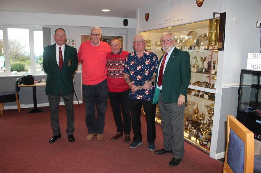 Seniors Xmas Scramble Winners 05.12.22